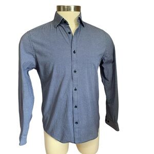 Michael Kors, Stretch Button-Front Slim-Fit Shirt.  Like new condition.